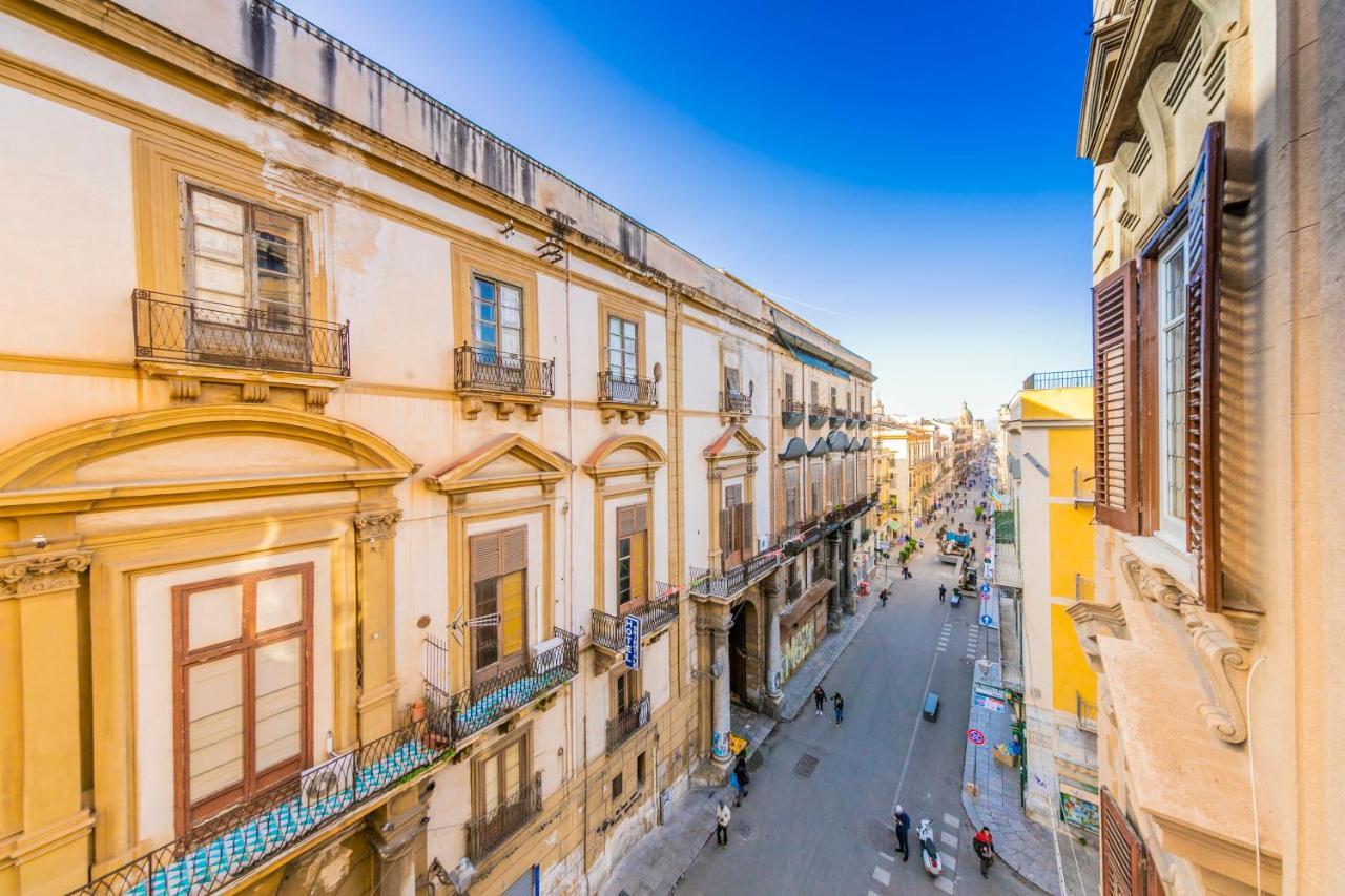 Apartamento Palazzo Ardizzone Palermo Exterior foto